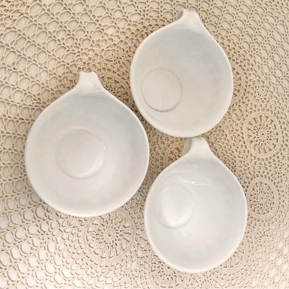 Vintage 1970’s Corelle by Corning Butterfly Gold Set of 3 Original Hook Cups - Picture 3 of 5